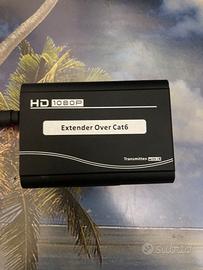 Hdmi extender over cat6