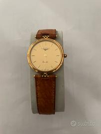 OriginaleLongines vintage1989 quarzo Placcato oro