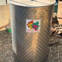 Botte acciaio inox 300 litri