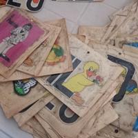 Lotto di adesivi anni 80 