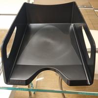 Vaschette portadocumenti in plastica nera