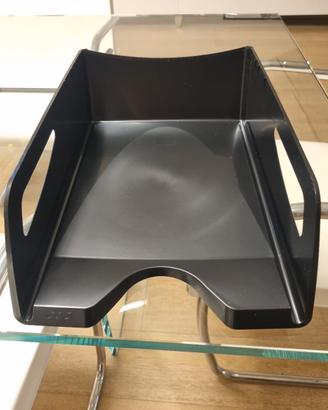 Vaschette portadocumenti in plastica nera