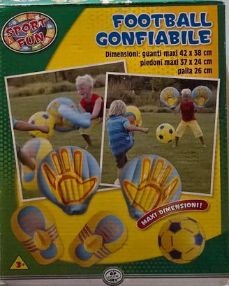 gioco calcio gonfiabile