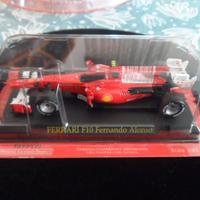 MODELLINO FERRARI F10 FERNANDO ALONSO SCALA1/43