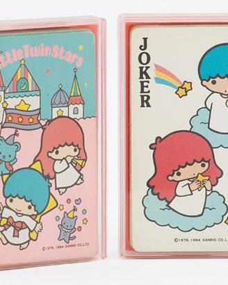 Carte da gioco Little Twin Stars Sanrio 1984 RARE