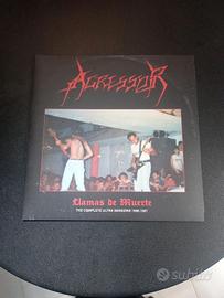 Agressor (Col) Llamas de Muerte 2Lp Splatter