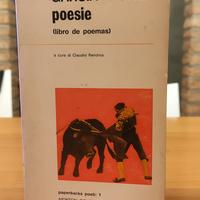 Poesie Libro de poemas  Garcia Lorca - Newton 1971