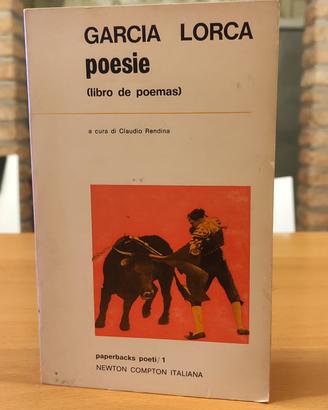Poesie Libro de poemas  Garcia Lorca - Newton 1971