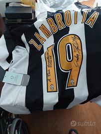 Maglia Juventus di Zambrotta, con cartellino