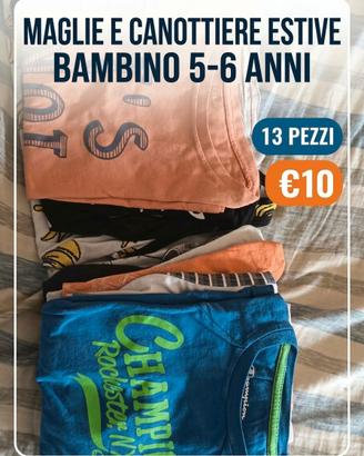 magliette e canotte 