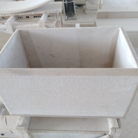 Fioriere in pietra naturale