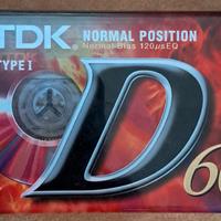 1 cassetta TDK D60EB - 60 minuti
