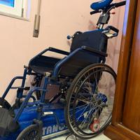Montascale antano + sedia a rotelle