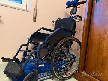 Montascale antano + sedia a rotelle