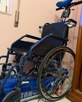 Montascale antano + sedia a rotelle