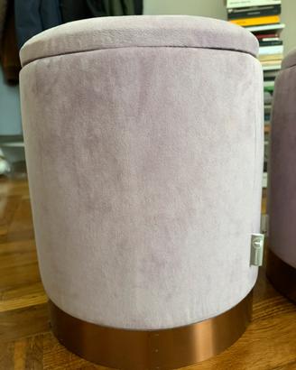 Coppia pouf contenitori Tomasucci