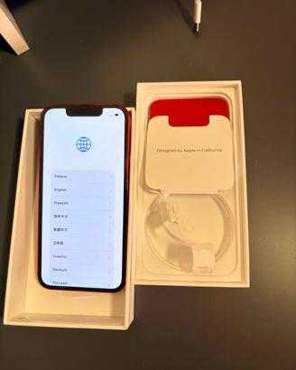 iPhone 13 mini 128GB (PRODUCT)RED - Con Scatola