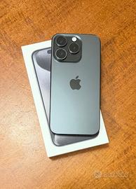 Iphone 15 pro 512GB black titanium
