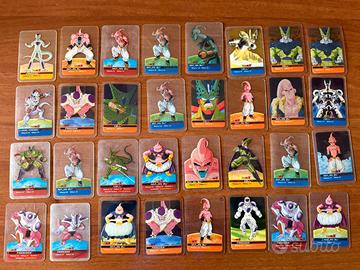 Lotto 30+ carte Dragon Ball Lamincards serie oro