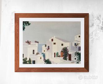 Quadro stampa/ poster paesaggio di mare