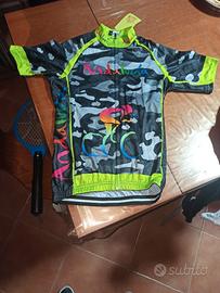 Completino ciclismo replica mimetica xs