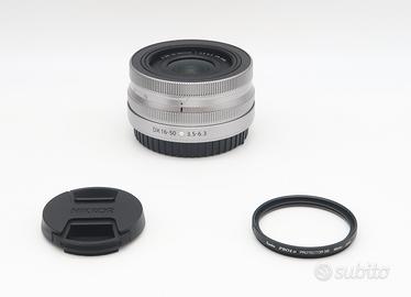 Nikon Z DX 16-50mm f/3.5-6.3 VR + filtro UV.