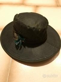 Cappello british donna in cotone cerato