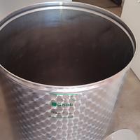 serbatoio acciaio inox per vino 