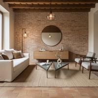 Tavolino da salotto triangolare