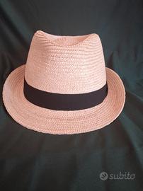 Cappello estivo in paglia, artigianale di Firenze 