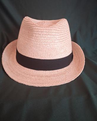 Cappello estivo in paglia, artigianale di Firenze 