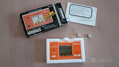 Console Vintage Gioco Hamburger Shop 