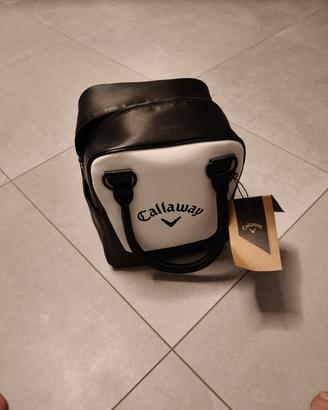Borsa Callaway bowling bag bianco/nero – NUOVA con