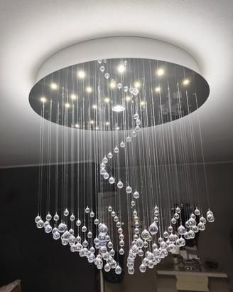 lampadario da salone tutto led