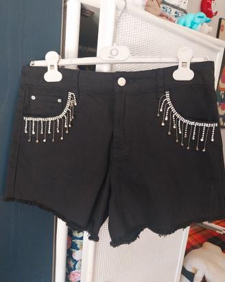 Skort nero nuovo tg M