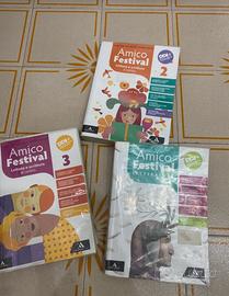 Libri di italiano: amico festival