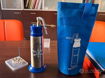 Bombola medicale azoto liquido con custodia