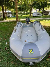 Gommone zodiac 3.40 + motore selva