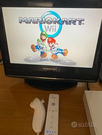 Nintendo wii + balance board + 150 giochi hdd