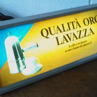 INSEGNA PUBBLICITARIA VINTAGE CAFFE' LAVAZZA