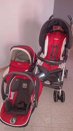 trio peg perego col. rosso