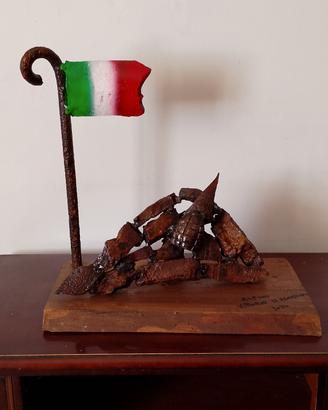 scultura capello alpino