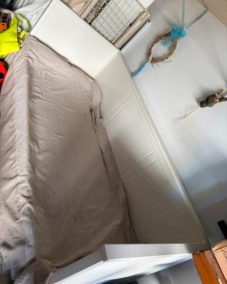 Divano letto matrimoniale ikea con cassettoni