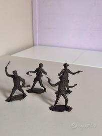 Modellini del Far West (cowboy e trapper)