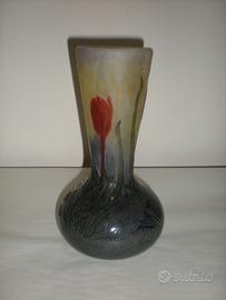 Crocus-Vaso Daum Nancy