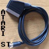 CAVO SCART AUDIO/VIDEO RGB PER ATARI ST