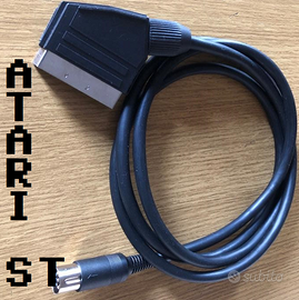 CAVO SCART AUDIO/VIDEO RGB PER ATARI ST