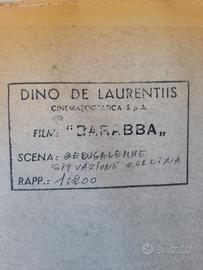 scenografie originali film "Barabba"