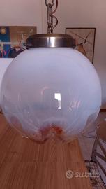 lampada vintage, vetro di Murano