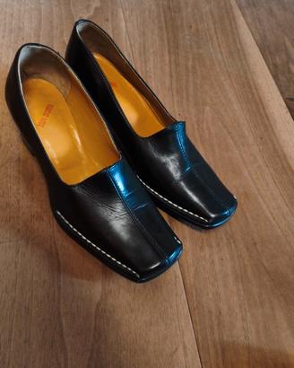 scarpe donna nere numero 35 made in italy